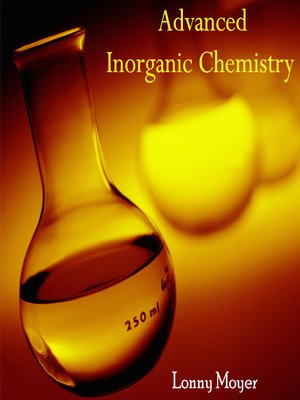 cover image of Advanced Inorganic Chemistry
